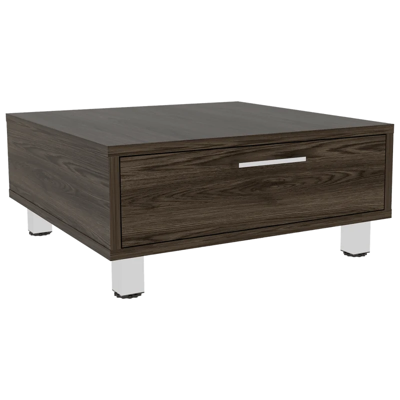 Mueble Multiusos Ascher, Chocolate, con un Cajón