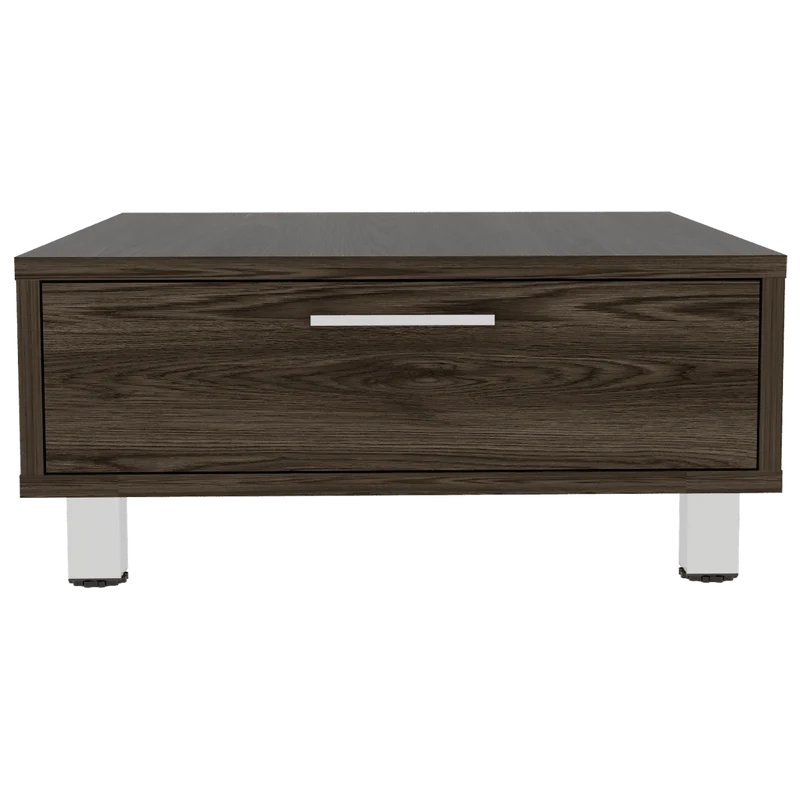 Mueble Multiusos Ascher, Chocolate, con un Cajón