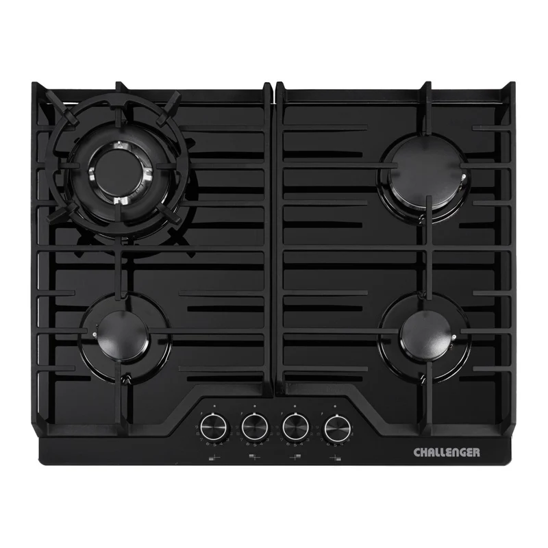 Estufa de Empotrar Challenger Gas Natural, Negro