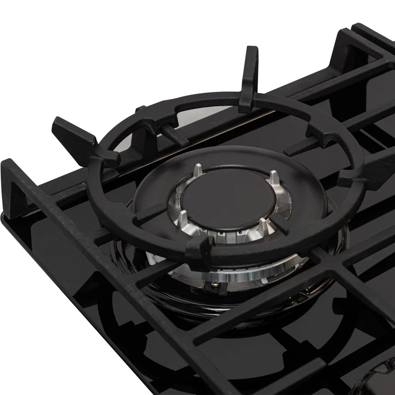 Estufa de Empotrar Challenger Gas Natural, Negro
