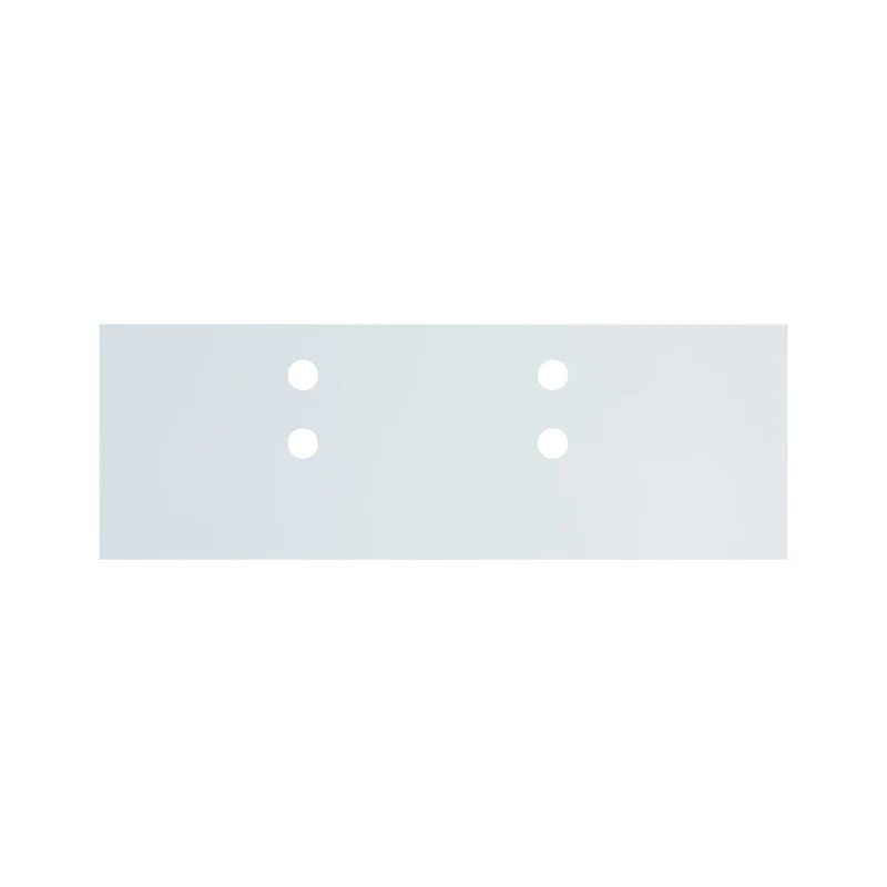 Marcel Superficie Sólida - Placa de Lavabo - 120 cm - Con Agujeros