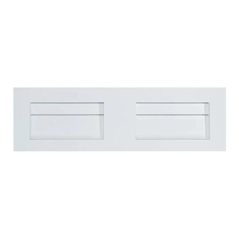 Lavabo doble Julian - Blanco mate - 150 cm