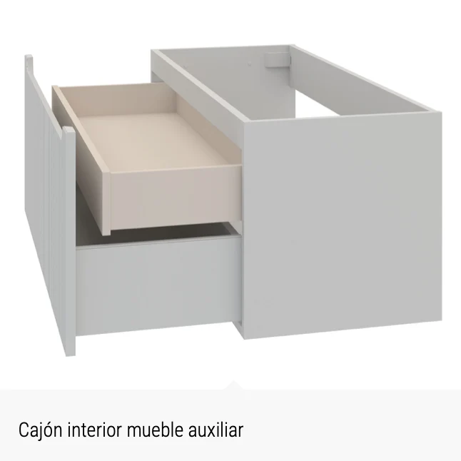 Cajón Interior para Mueble Auxiliar Kimono - Maderó Atelier Estilo Moderno