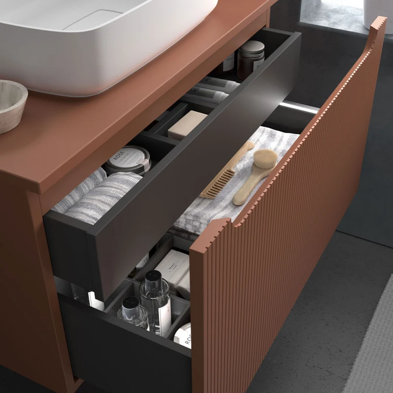 Cajón Interior para Mueble Auxiliar Kimono - Maderó Atelier Estilo Moderno