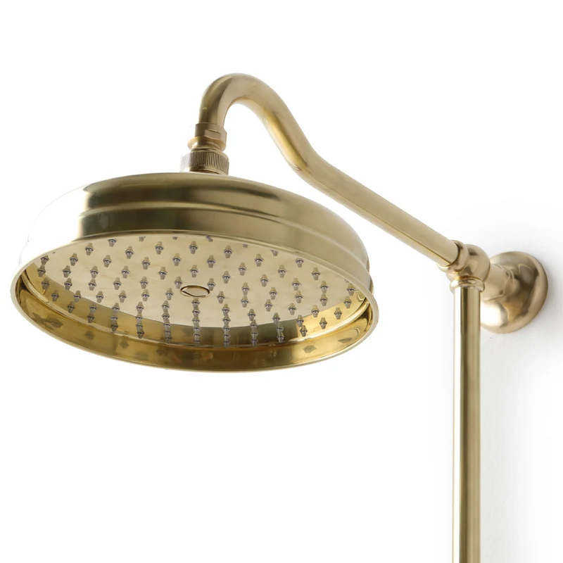 Cabezal Ducha con Brazo RD120 Vintage | Latón Premium Balneo Toscia
