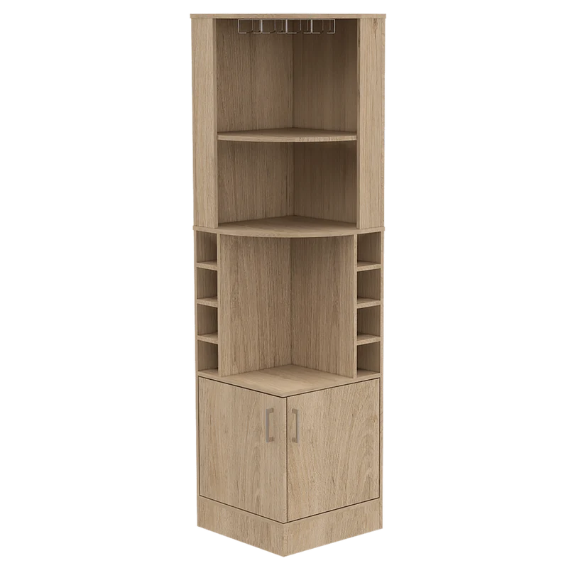 Combo para Sala Sneek, Incluye Bar Esquinero y Biblioteca Cubo