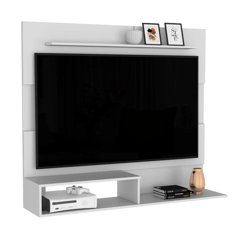 Combo para Sala Maryland, Incluye Panel de TV y Biblioteca