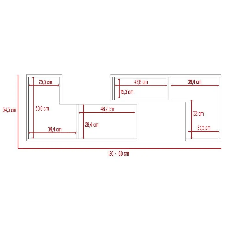 Combo para Sala Marbella, Incluye Mesa para TV y Mesa de Centro