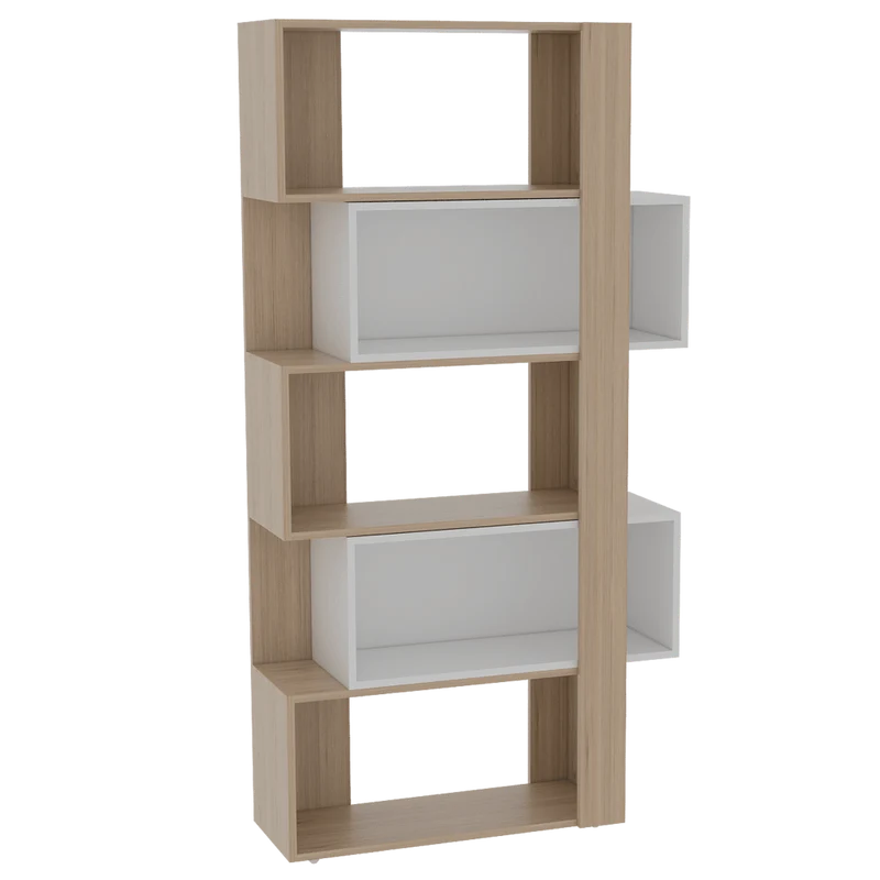 Combo para Sala Istambul, Incluye Panel TV, Biblioteca Cubo y Mesa de Centro