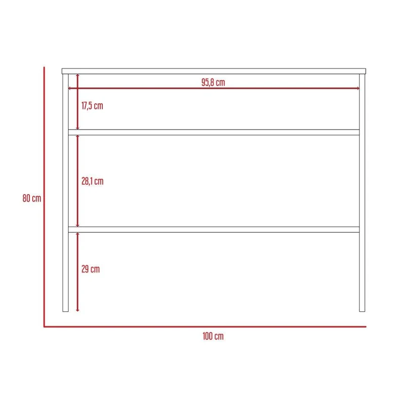 Combo para Sala Barlac, Incluye Panel TV y Mesa Auxiliar