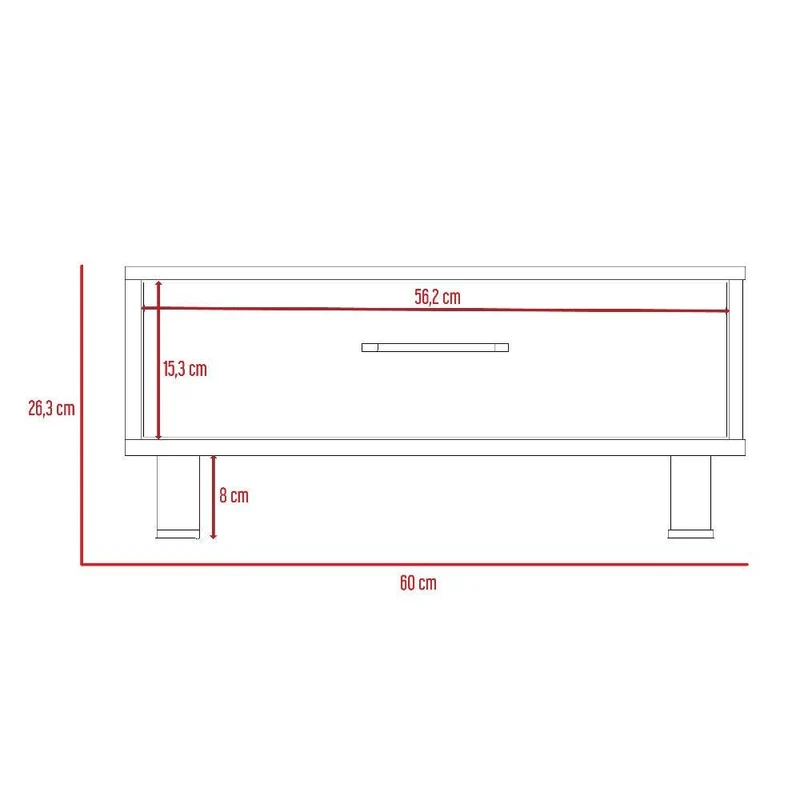 Combo para Sala Berlín, Incluye Biblioteca Cubo y Mesa de Centro