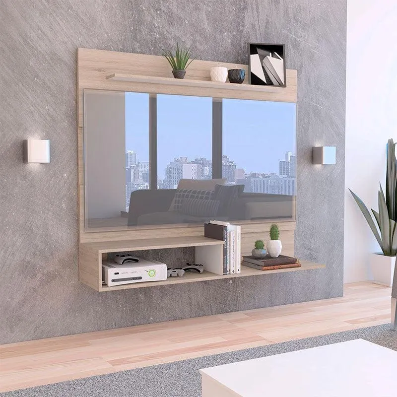 Combo para Habitación Raichel, Incluye Panel de TV y Clóset