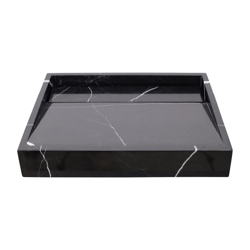 Remy - Lavabo de mármol - Negro