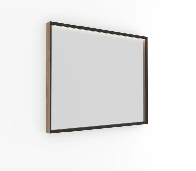 Espejo Baño Luz LED Superior 80cm Kimono - Maderó Atelier Estilo Moderno