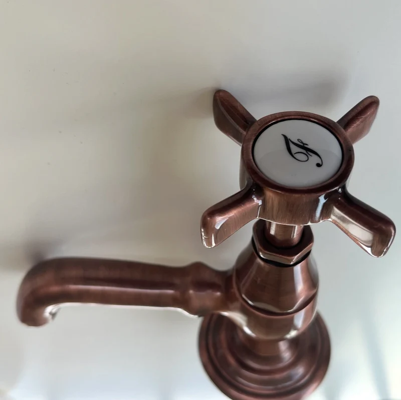 Grifería Cocina/Lavabo Cobre Envejecido Vintage | Balneo Toscia OPORTUNIDAD