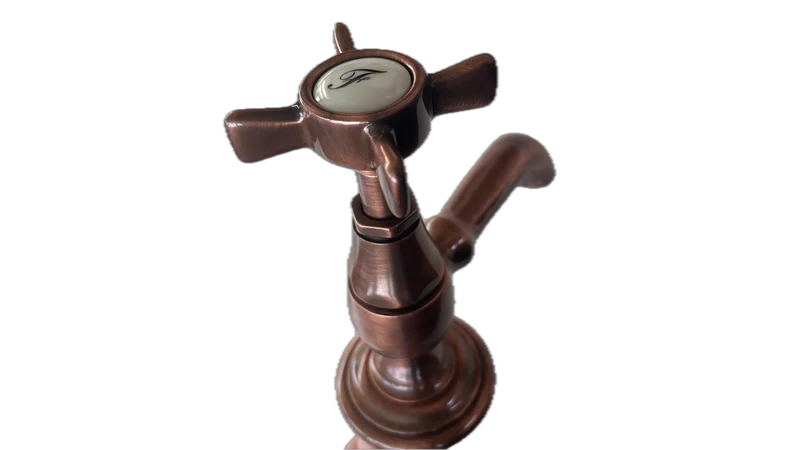 Grifería Cocina/Lavabo Cobre Envejecido Vintage | Balneo Toscia OPORTUNIDAD
