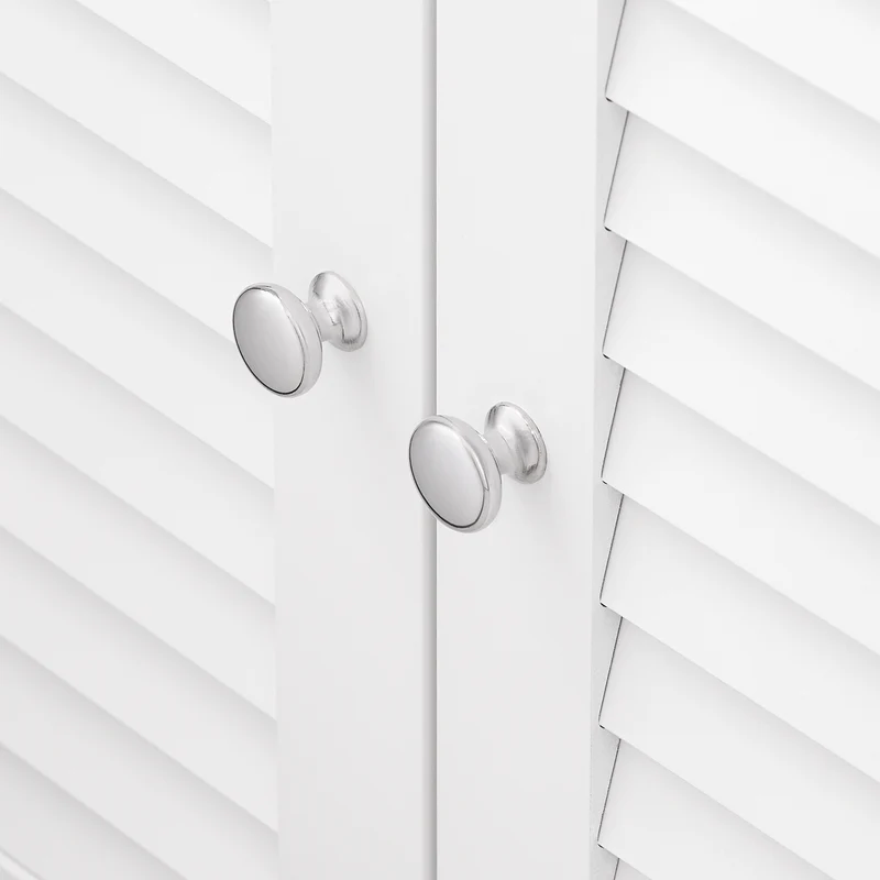 SoBuy FRG237-WN Armario para Debajo del Lavabo con 2 Puertas 60x35x59 cm