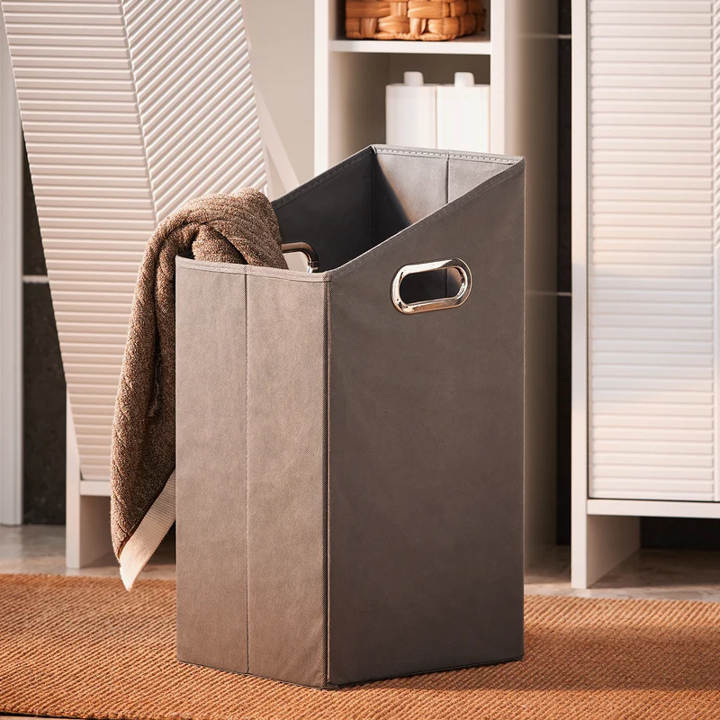 SoBuy BZR156-W Armario para Baño con 1 Cesto y 3 Compartimentos Abiertos 50 x 30 x 86 cm Blanco