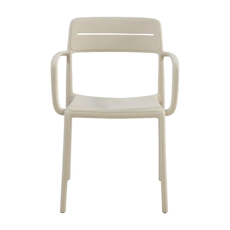 Combo Sarku, Incluye una Mesa y 4 Sillas Color Beige Claro