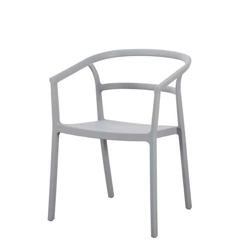 Combo Olivia, Incluye una Mesa y 4 Sillas Color Gris