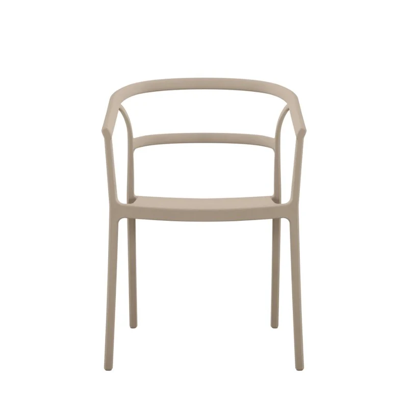 Combo Edron, Incluye una Mesa y 4 Sillas Color Taupe
