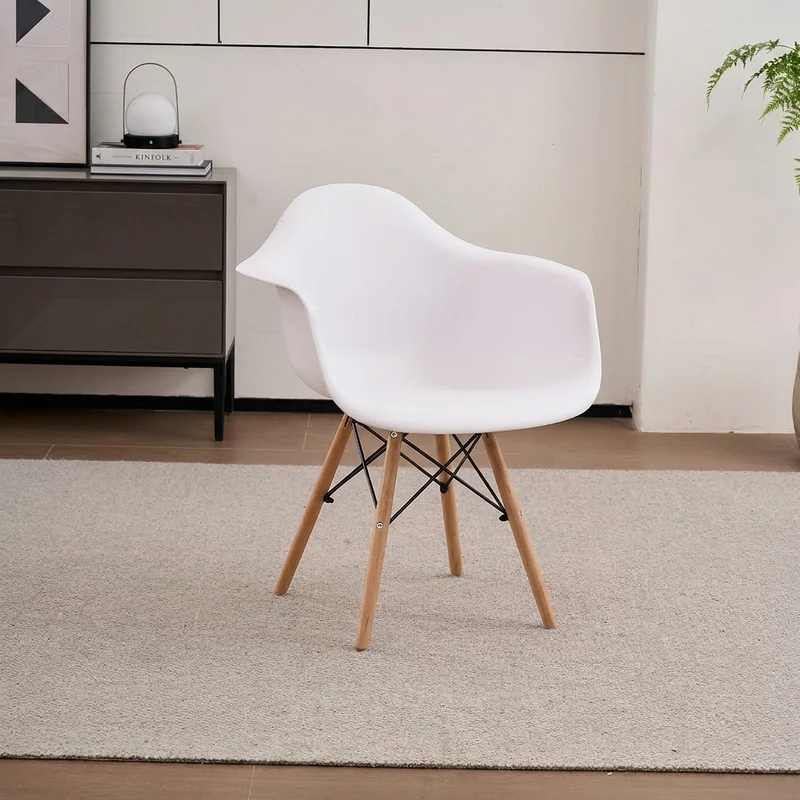 Combo Encanto, Incluye una Mesa y 4 Sillas Color Blanco