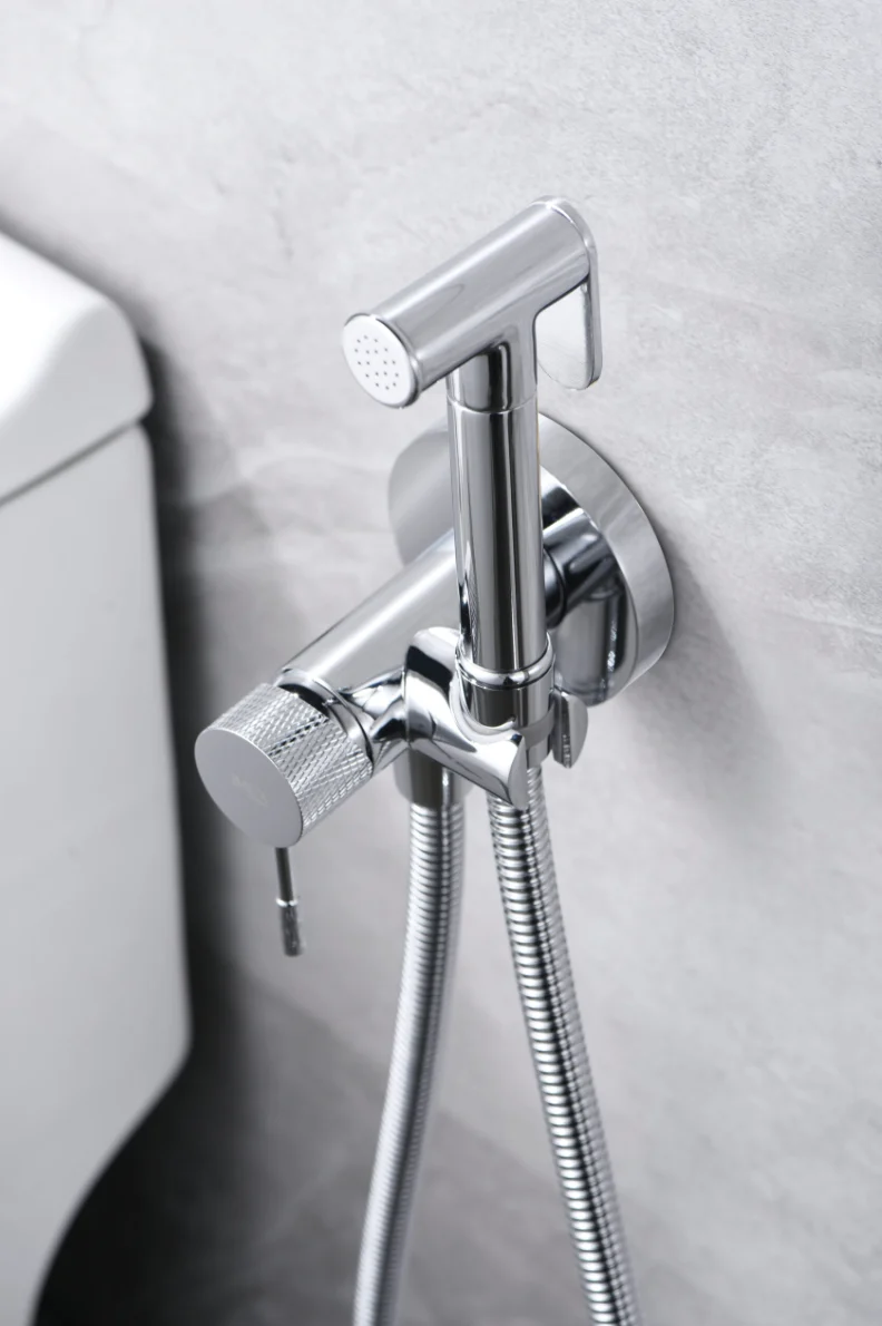Grifería Bidet Empotrada Cromada Line - Imex | Diseño Minimalista