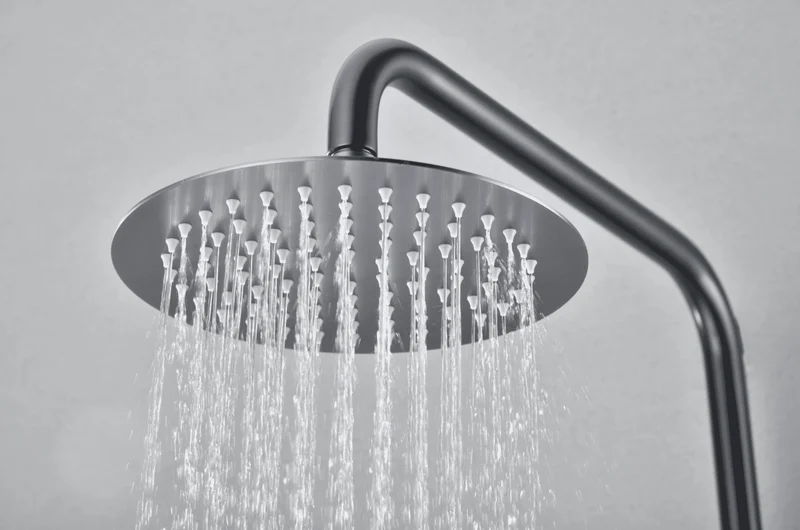 Columna de Ducha Termostática Black Gun Metal Line - Imex