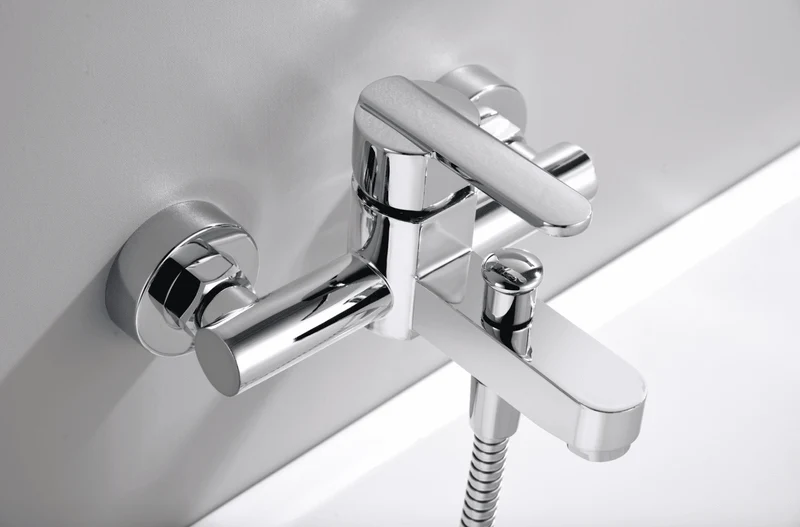 Grifería Baño-Ducha Monomando Roma Cromada - Imex