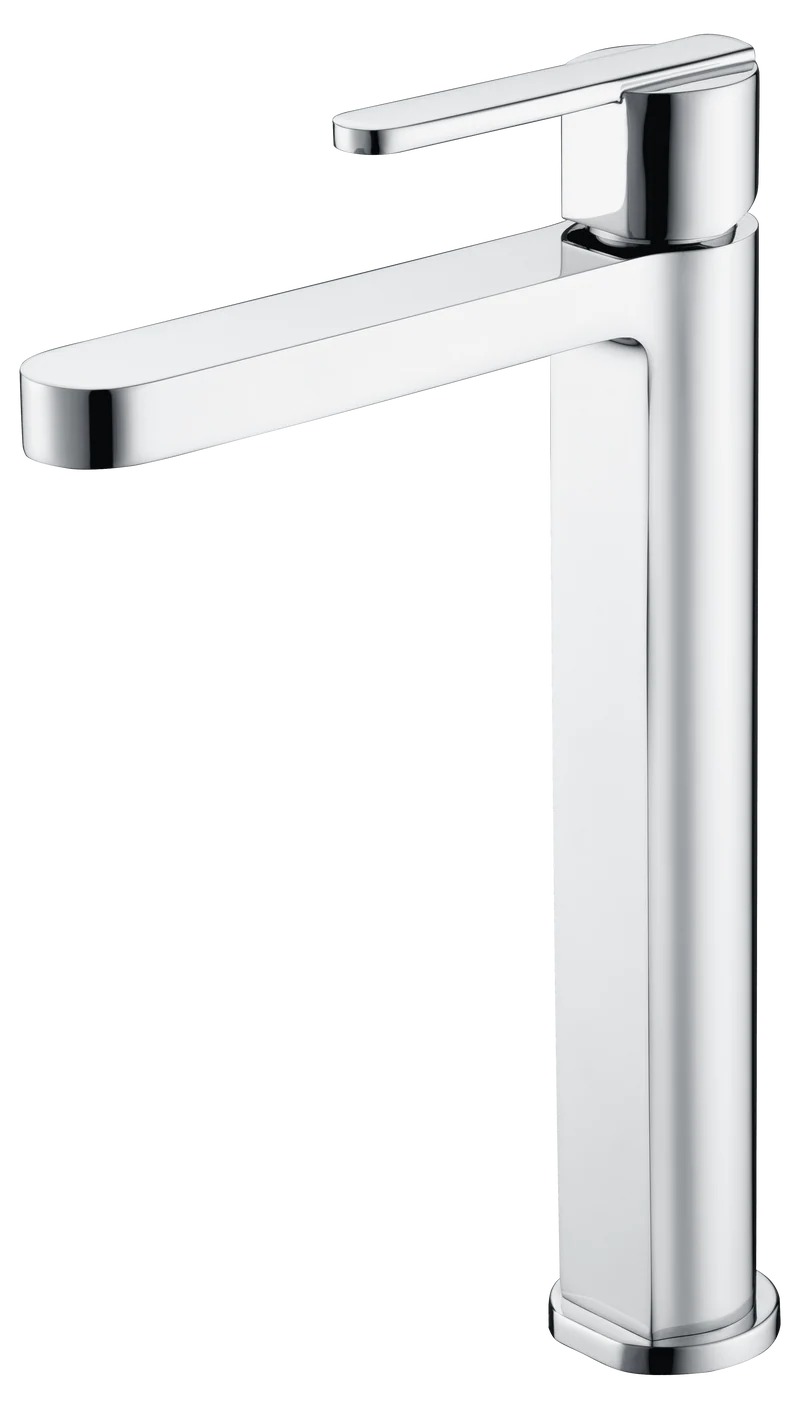 Grifería Monomando Lavabo Caño Alto Roma Cromada - Imex