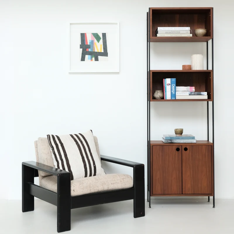Mueble de pared - Sarzeau - Nogal - Combinación 1