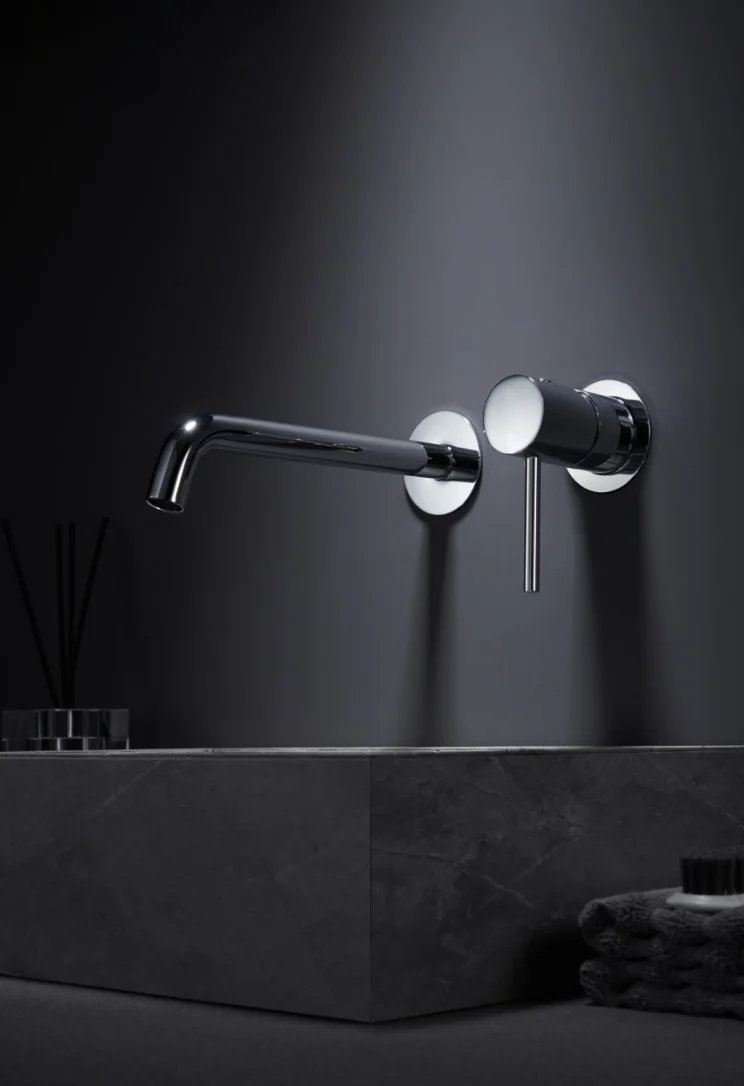 Grifería Lavabo Empotrada Monza Cromada - Imex