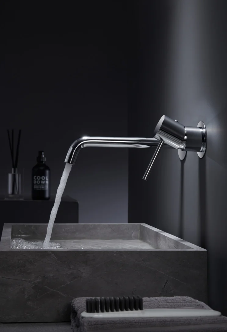 Grifería Lavabo Empotrada Monza Cromada - Imex