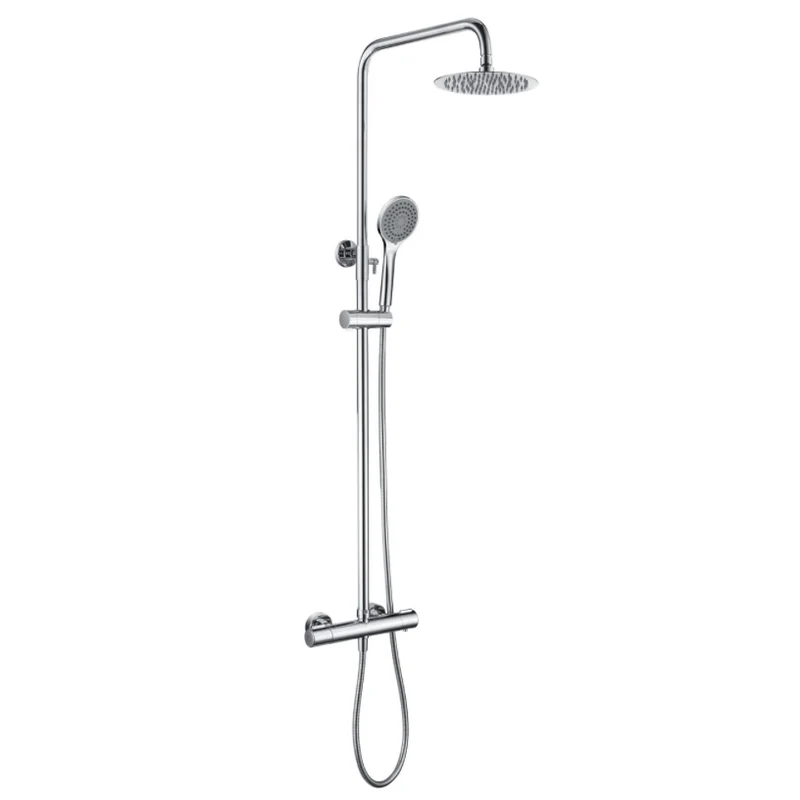 Barra Ducha Termostática Eco-Kent Cromada - Imex | Control Preciso
