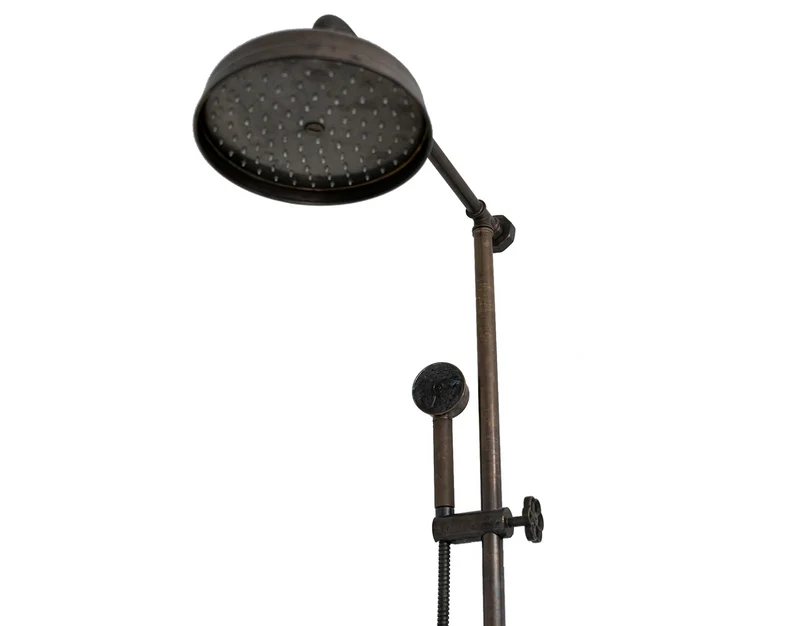 Columna Ducha Pared RD318 Industrial Rociador | Latón Balneo Toscia