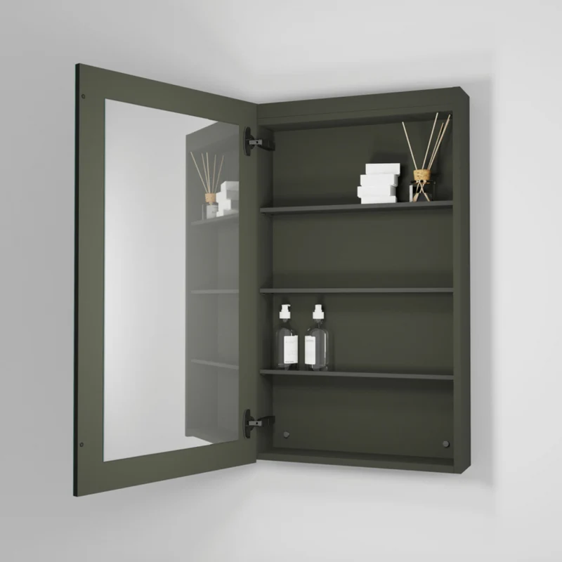 Camerino de Baño con Espejo Rectangular 50cm - Maderó Atelier