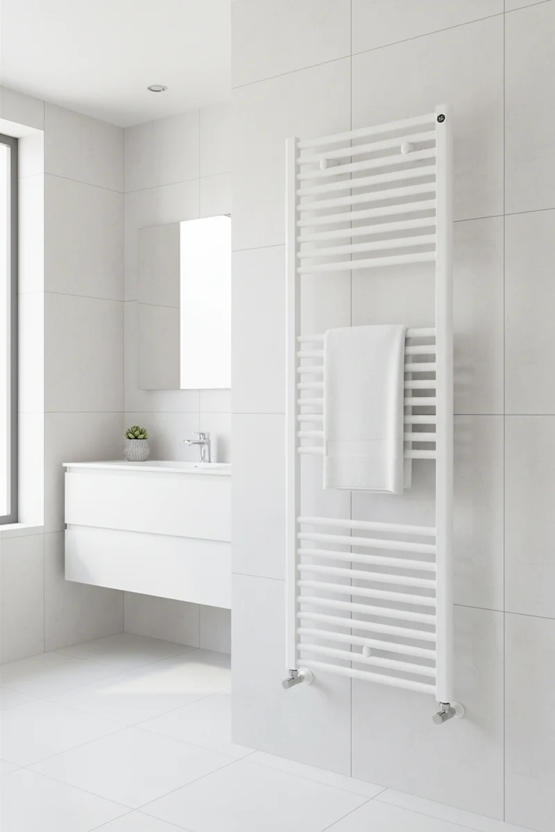 Termoarredo lisa h. 1160 mm bianco largh. cm 40