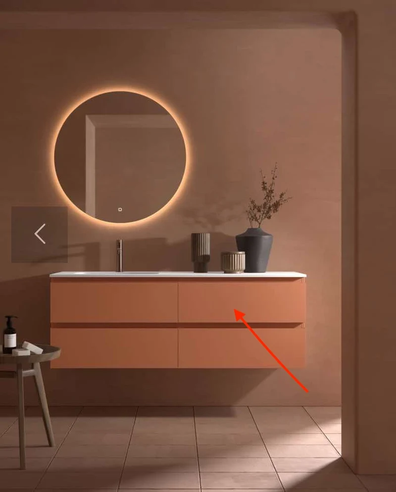 Mueble Auxiliar Leo Suspendido 2 Cajones Iguales - Bajo 50cm | Maderó