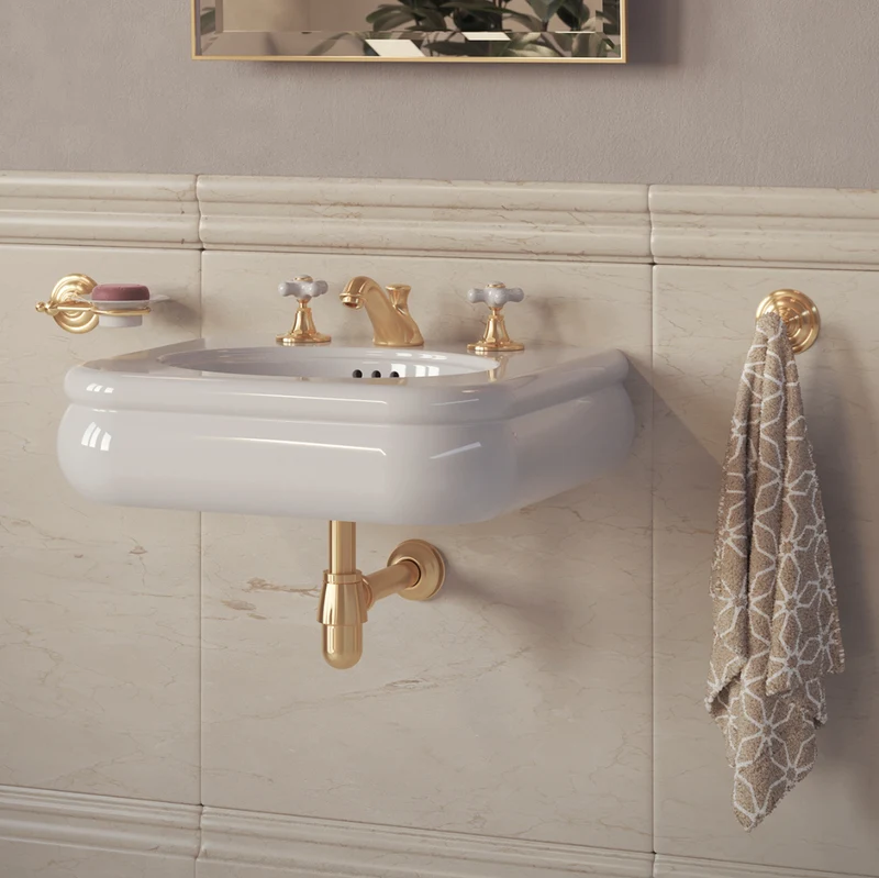 Lavabo Sobreencimera Pequeño 56cm Romantica - Balneo Toscia Estilo Vintage