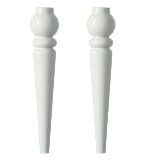 Patas cerámica para lavabos Romantica de Balneo Toscia estilo Vintage