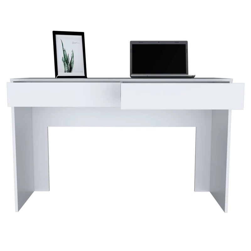 Combo de Oficina, Nieve, Incluye Escritorio y Silla de Escritorio, Blanco