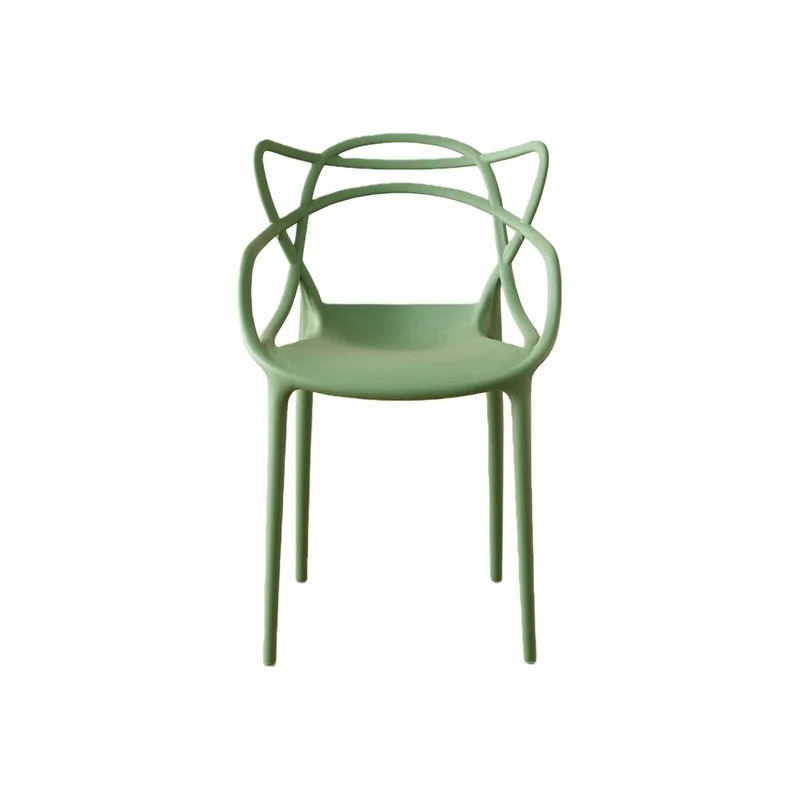 Set de 2 Sillas Palermo, Color Verde, con Espaldar y Diseño Moderno