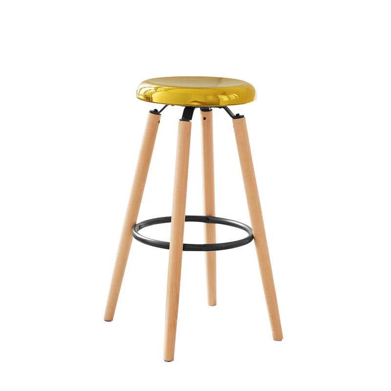 SoBuy FST89-G Taburete de bar con reposapiés