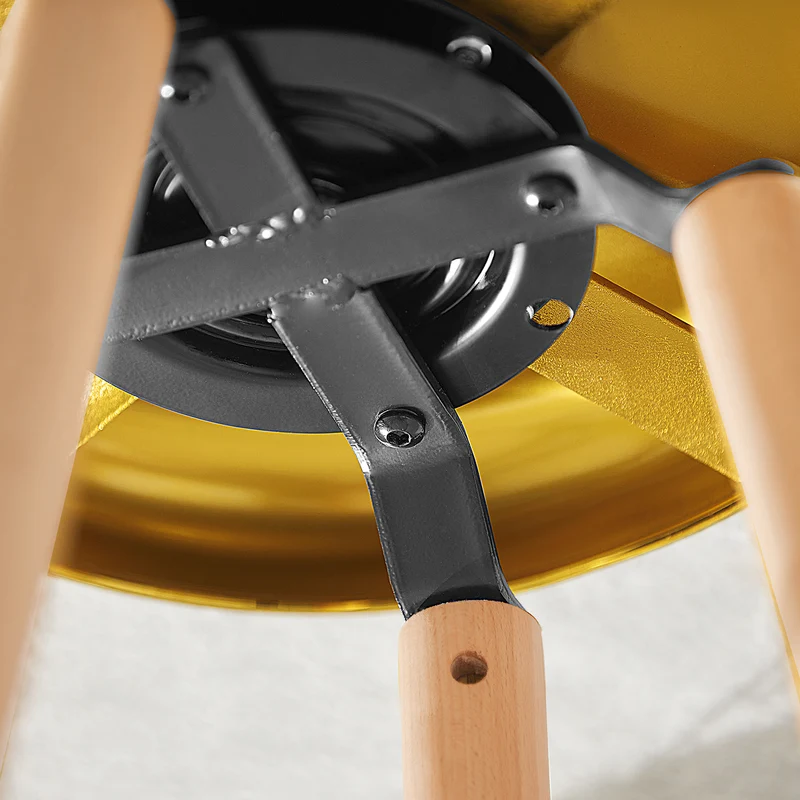 SoBuy FST89-G Taburete de bar con reposapiés