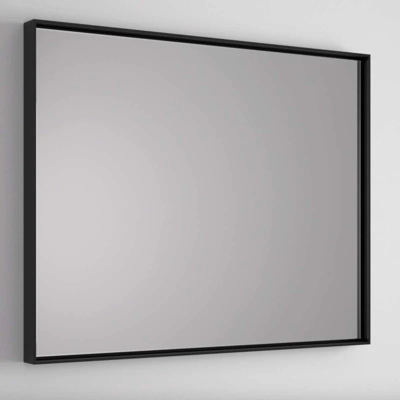 Espejo Baño Caja Rectangular Marco Madera Maderó Atelier | 60-120cm Ancho