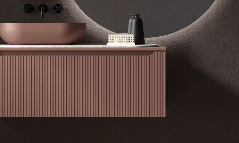 Mueble Portalavabo Suspendido Kimono 1 Cajón - Fabricación Española | Maderó Atelier