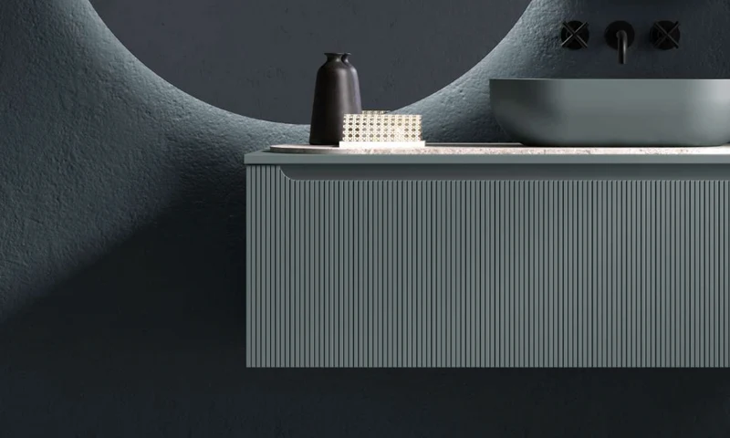 Mueble Portalavabo Suspendido Kimono 1 Cajón - Fabricación Española | Maderó Atelier