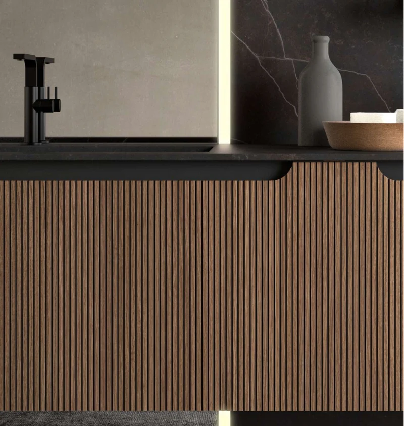 Mueble Portalavabo Suspendido Kimono 1 Cajón - Fabricación Española | Maderó Atelier