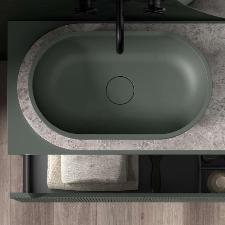 Lavabo Sobreencimera Cápsula - Fabricación Española | Maderó Atelier