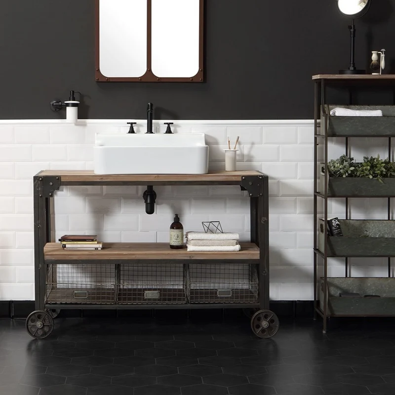 Lavabo Sobreencimera Industrialis - Balneo Toscia Estilo Industrial